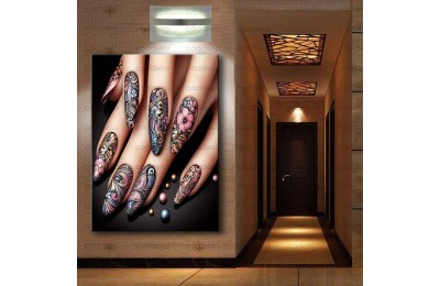 Tırnak Süsleme, Nail Art Kanvas Tabloları dkm-trn4