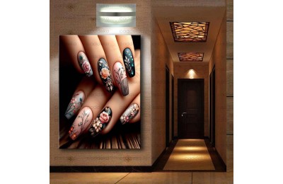Tırnak Süsleme, Nail Art Kanvas Tabloları dkm-trn5