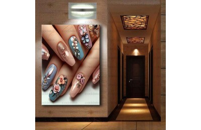 Tırnak Süsleme, Nail Art Kanvas Tabloları dkm-trn8
